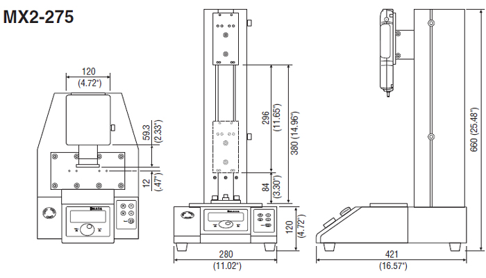 Dimensions 275
