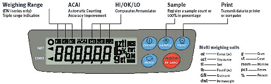 AND Everest EKi series digital scales