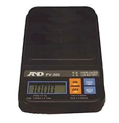 AND Weighing PV digital pocket Scales