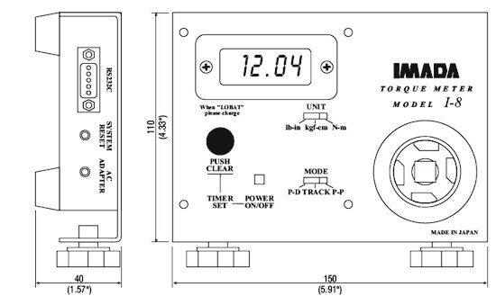 Imada I-Series Non-Impact Torque Testers