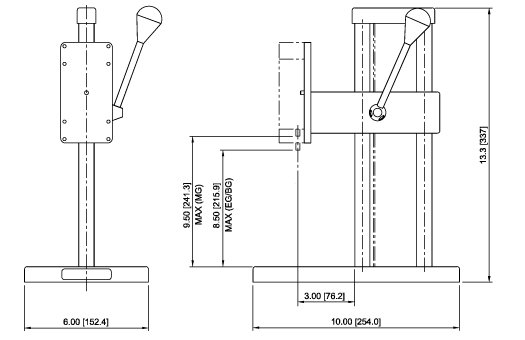 Mark-10 ES10 & ES20 Manual Test Stands