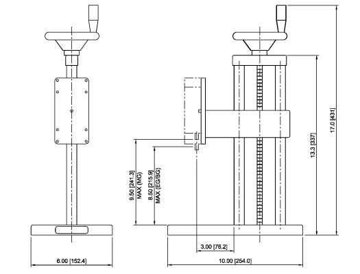 Mark-10 ES10 & ES20 Manual Test Stands