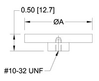 Mark-10 G1009 Compression Plates 