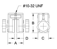 Mark-10 G1013 Parallel Jaw Grip