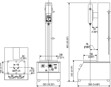 Imada MV-500 diagram