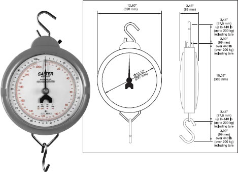 SALTER BRECKNELL 235-6M BABY SCALE